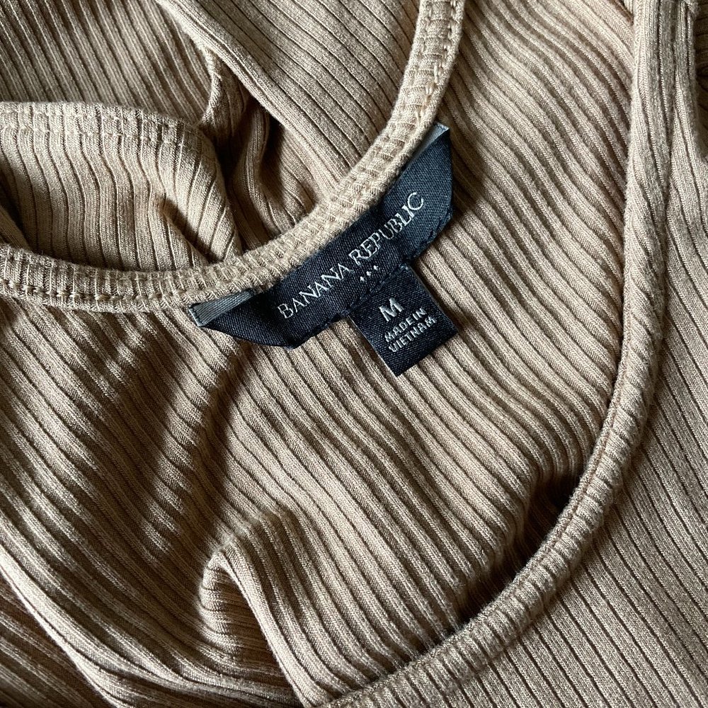 Banana Republic Ribbed Bodysuit, Size M
